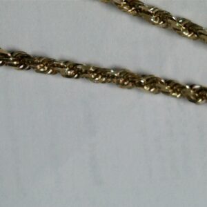 RTK 18.28gr 14Y
Solid Rope Chain
2.7 mm Dia Cut
20.5 in