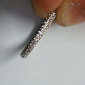 Eternity Sparkle: 0.50ct Diamond Pave Band