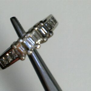 Eternity Baguette Diamond Wedding Band