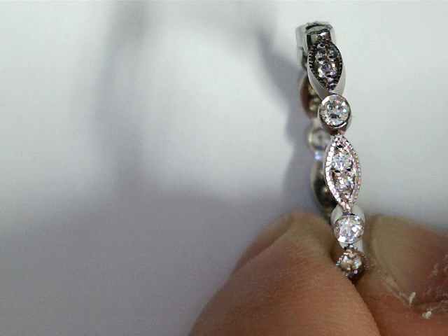 Elegant Marquise & Round Diamond Eternity Ring