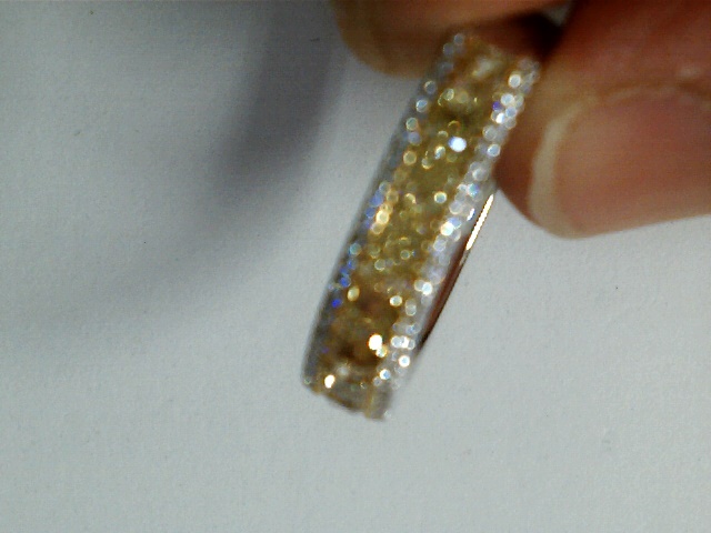 The Gilded Horizon Pavé Band