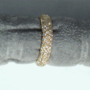 The Eternal Brilliance Pave Diamond Band