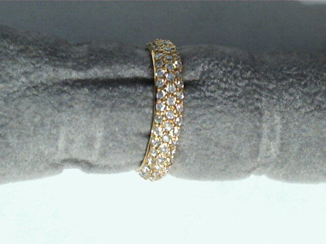 The Eternal Brilliance Pave Diamond Band