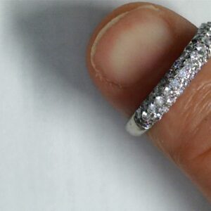 Timeless Elegance: A Diamond Pave Band