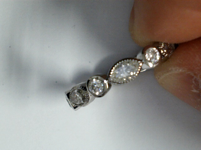 Ethereal Marquise & Round Diamond Eternity Band