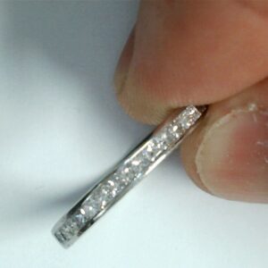 The Eternal Vow Platinum Pave Band