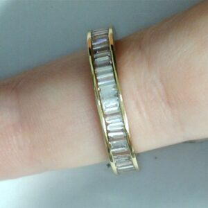 Elegant Baguette Diamond Eternity Ring