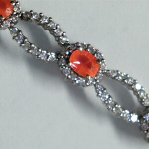 The Ruby & Diamond Link Bracelet