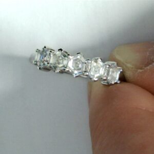 The Celestial Hexagon Eternity Ring